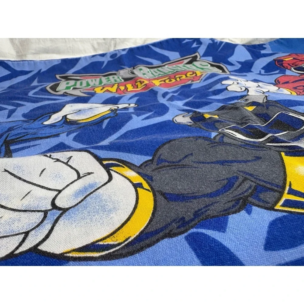Power Rangers Wild Force Blue Red Black Ranger pillowcase
